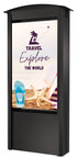 Dual-Sided Smart City Kiosk with (2) 55" Xtreme™ High Bright Outdoor Displays