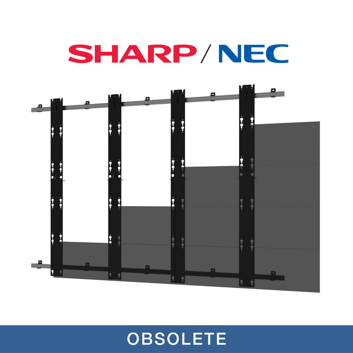 SEAMLESS Kitted Series Flat dvLED Mount Sharp NEC