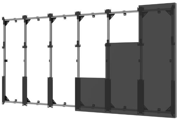 Slim Flat dvLED Mounting System
