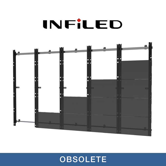 SEAMLESS Kitted Series Flat dvLED Mounting System for INFiLED WP Series Direct View LED Displays
