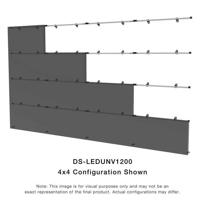 DS-LEDUNV1200 in 4x4 Configuration