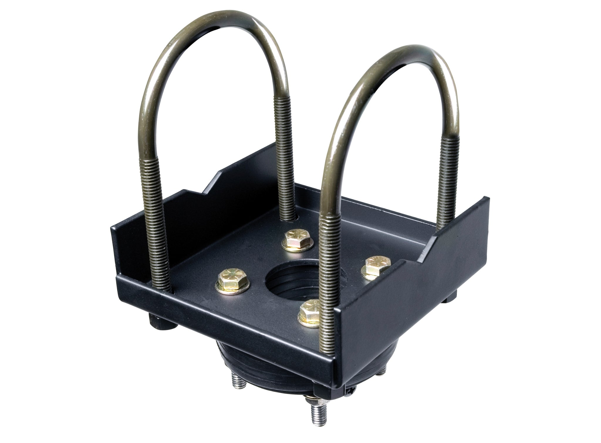 Ceiling Adaptors for Truss and I-beam Structures with Stress Decoupler