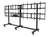 SmartMount Portable Video Wall Cart 4x2 Configuration 