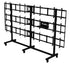 <html>SmartMount<sup>®</sup> Portable Video Wall Cart 4x3 Configuration for 46" to 55" Displays</html>