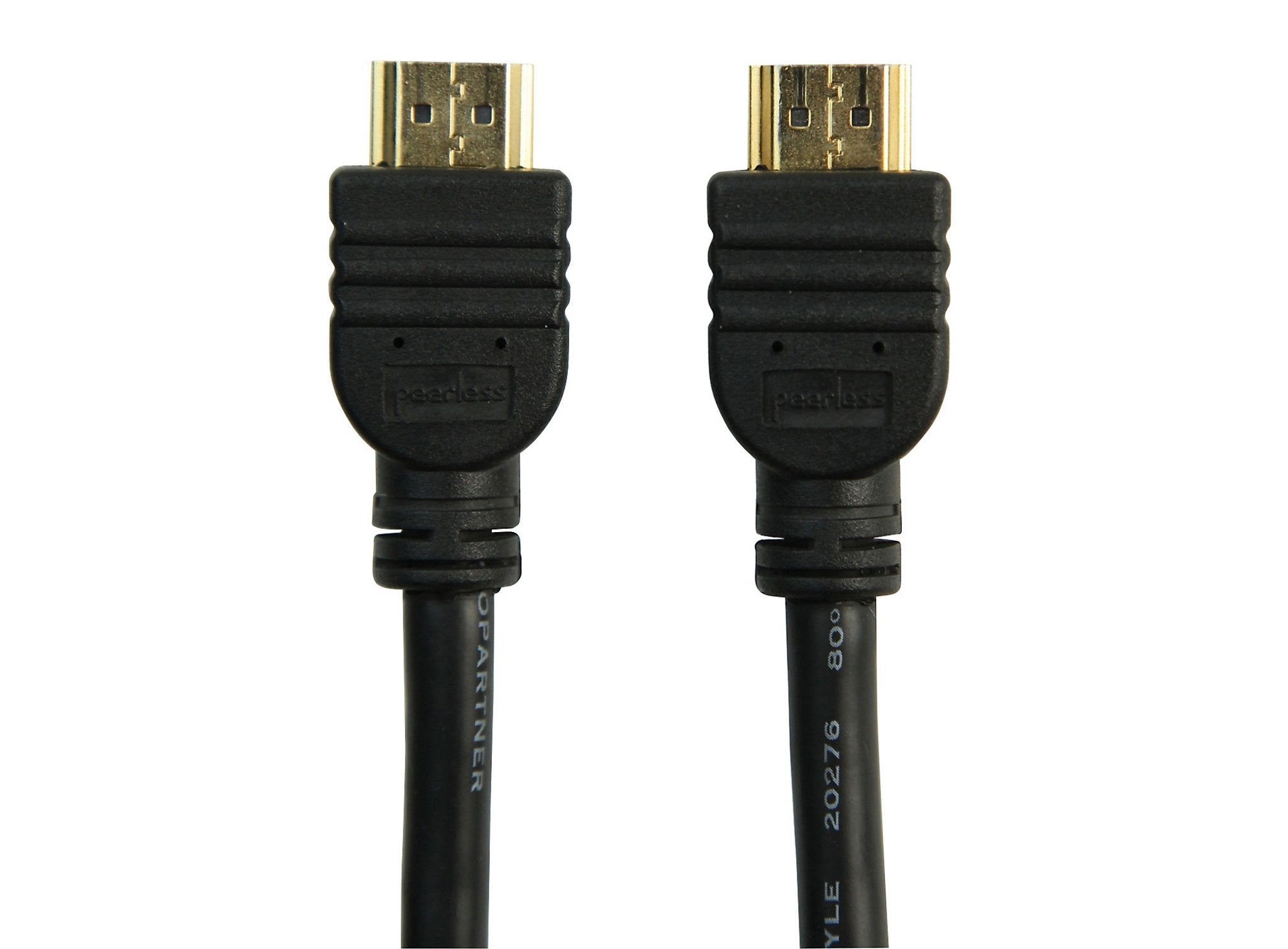 High Speed HDMI Cable with Ethernet 2.5ft (.75m)