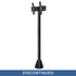 Wind Rated Pedestal Tilt Mount for 32" to 65" Outdoor TVs and Displays