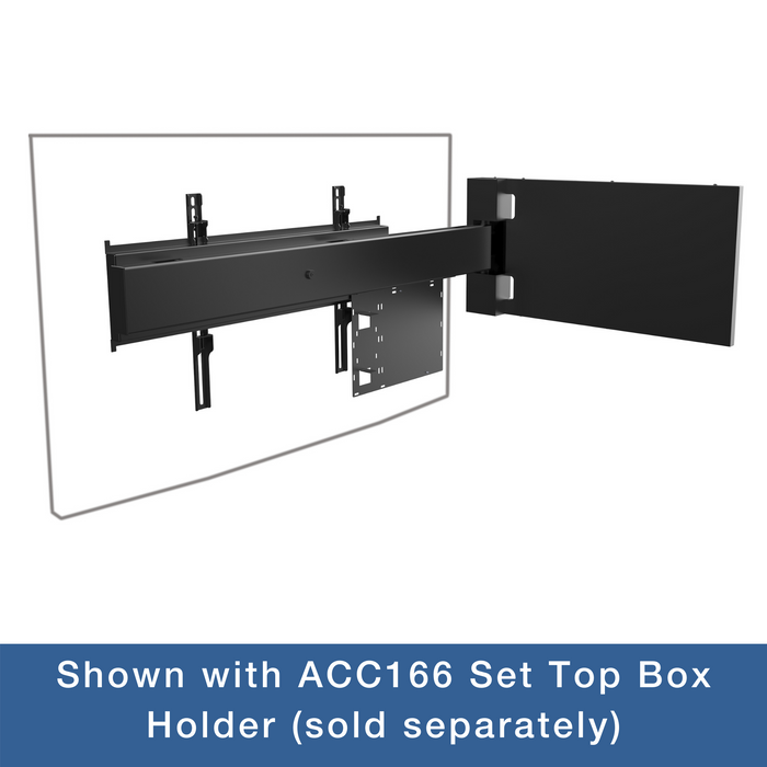 HPF665 with ACC166 Set Top Box Holder
