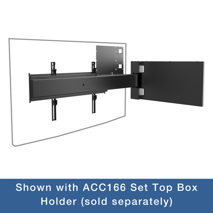 HPF665 with ACC166 Set Top Box Holder