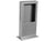 Desktop Kiosk for iPad and Tablets Silver