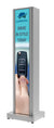 Silver Ultra Stretch Portrait Kiosk Car Rental
