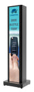 Black Ultra Stretch Portrait Kiosk Car Rental