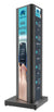 Dark Grey Ultra Stretch Portrait Kiosk Car Rental