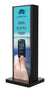 Two Sided Ultra Stretch Portrait Kiosk Black