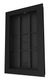 In-Wall Kiosk Enclosure Portrait Black 