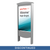 Silver Outdoor Smart City Kiosk with Xtreme High Bright Display