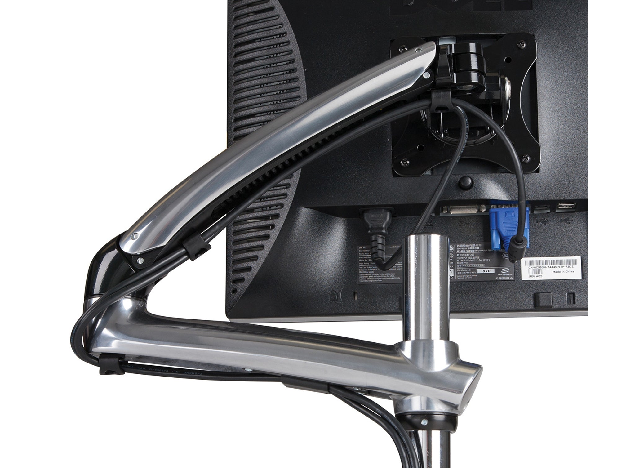 LCT620A-G Desktop Monitor Arm Mount for up to 38 Monitors – Peerless-AV