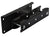 Modular Series Dual Pole Wall Plate Concrete Wood