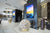 SmartMount Universal Portrait Flat Wall Mount in Lobby