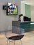 SmartMount Pull-Out Pivot Wall Mount 32" to 80" Football in Lobby