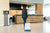 Thermal Screening Self-Service Kiosk in Hotel Lobby