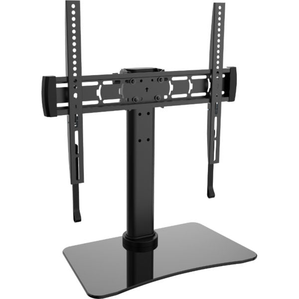 Black glass cheap tv stand b&m